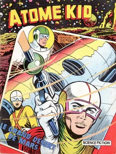 Cover of Le grand désert de Mars