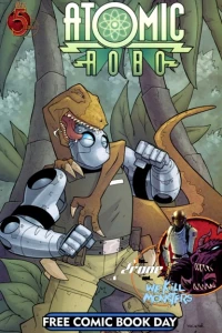 Why Atomic Robo Hates Dr. Dinosaur / [Untitled] / [Untitled]