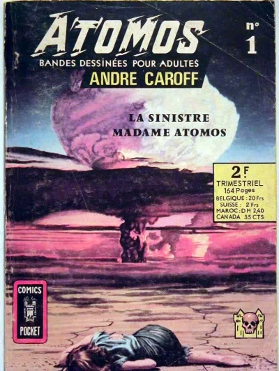 Cover of La Sinistre Madame Atomos