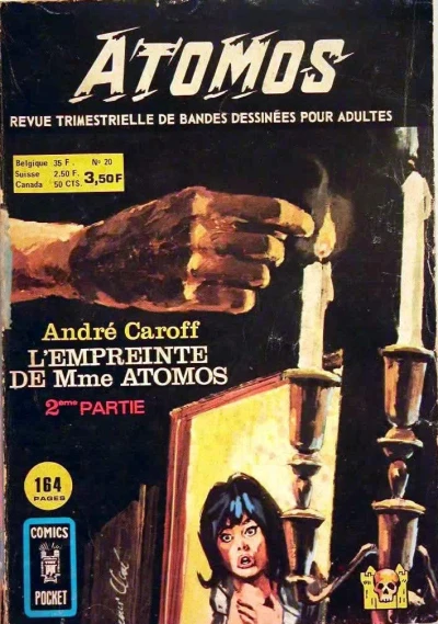 Cover of L'empreinte de Mme Atomos