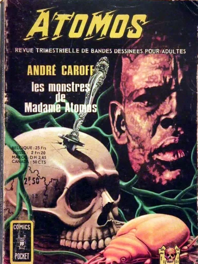 Cover of Les Monstres de Madame Atomos