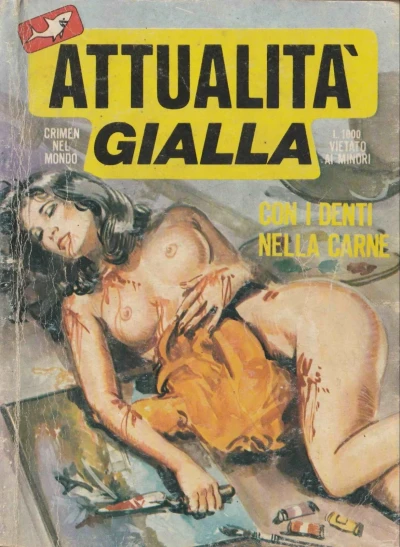 Cover of Con i denti nella carne