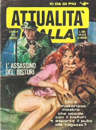 Cover of L'assassino del bisturi