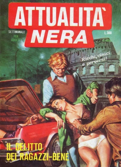 Cover of Il delitto dei ragazzi-bene