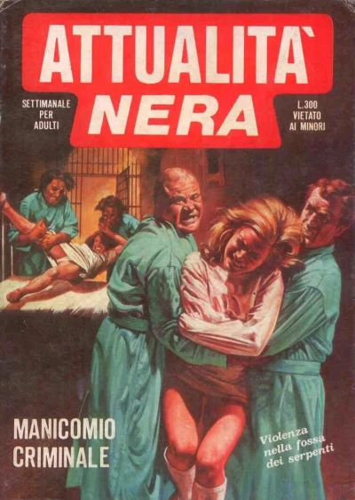 Cover of Manicomio criminale