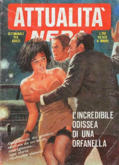 Cover of L'incredibile odissea di una orfanella