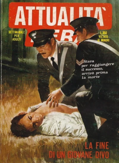 Cover of La fine di un giovane divo
