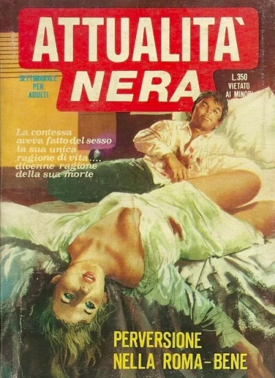 Cover of Perversione nella Roma-bene