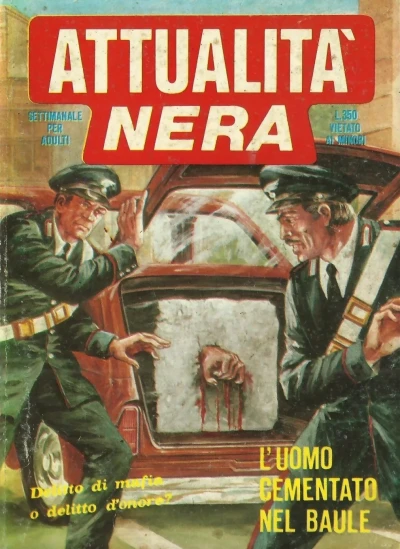 Cover of L'uomo cementato nel baule