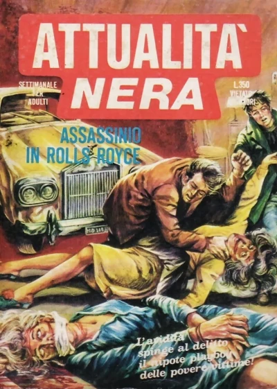 Cover of Assassinio in Rolls Royce