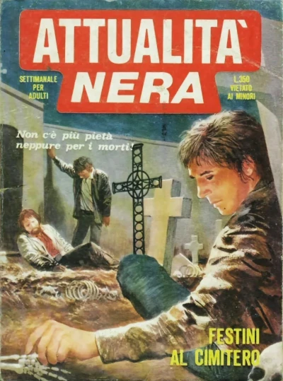 Cover of Festini al cimitero