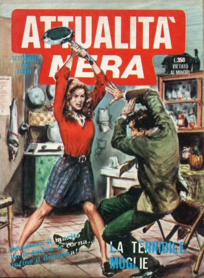 Cover of La terribile moglie