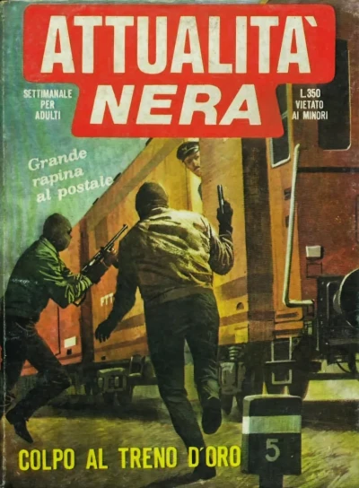 Cover of Colpo al treno d'oro
