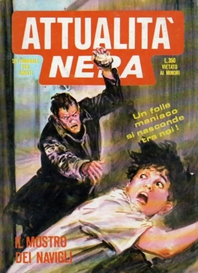 Cover of Il mostro dei navigli