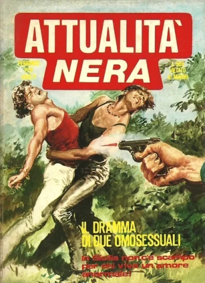 Cover of Il dramma di due omosessuali