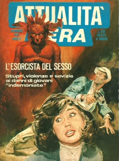 Cover of L'esorcista del sesso