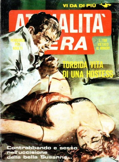 Cover of Torbida vita di una hostess