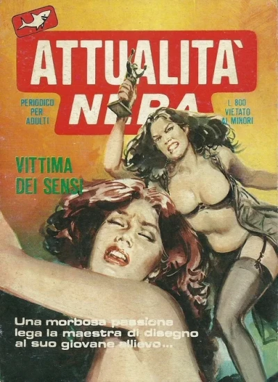 Cover of Vittima dei sensi