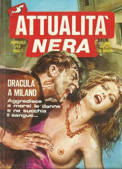 Cover of Dracula a Milano