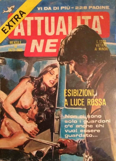 Cover of Esibizioni a luce rossa