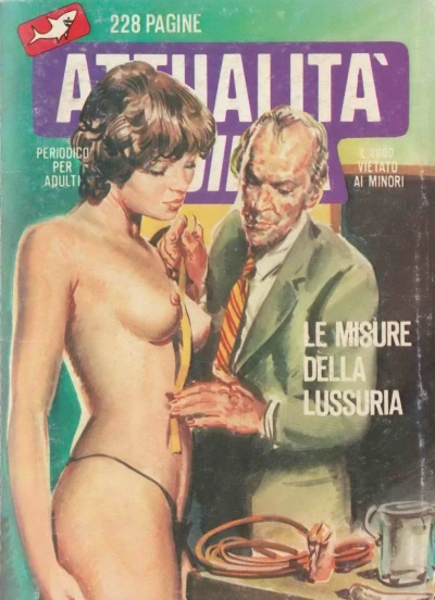 Cover of Le misure della lussuria