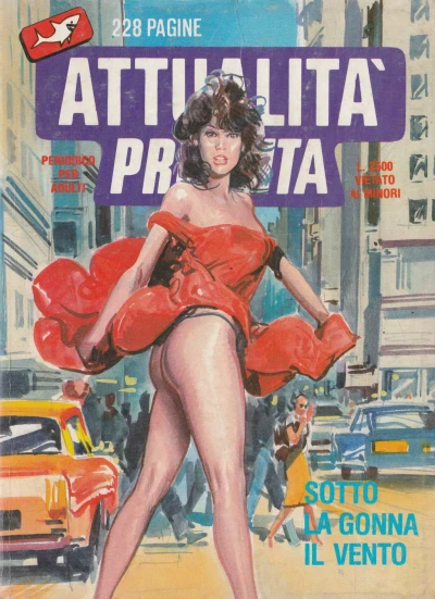 Cover of Sotto la gonna il vento