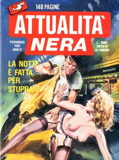 Cover of La notte è fatta per stuprare