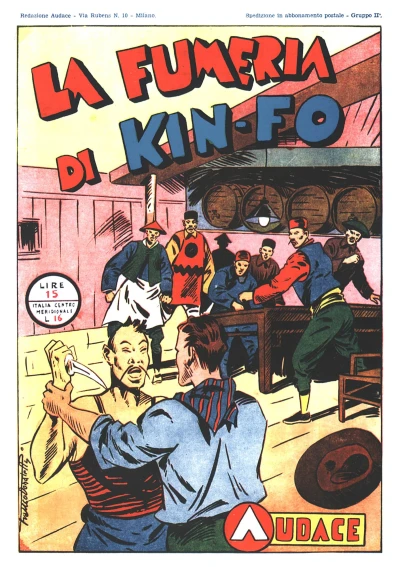 Cover of La fumeria di Kin-Fo; La leggenda della lagrima di sangue; Ritorno del Cow-Boy; Capitan Ventura