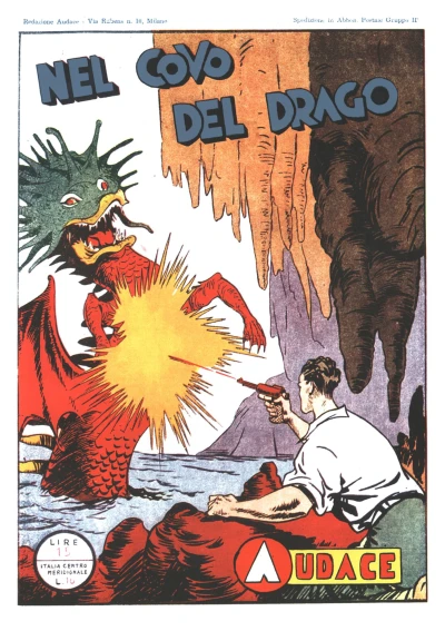 Cover of Nel covo del drago; La leggenda della lagrima di sangue; Ritorno del Cow-Boy; Capitan Ventura