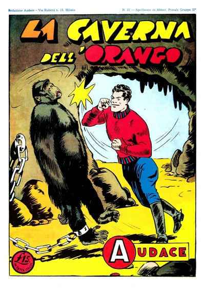 Cover of La caverna dell'orango; Gli adoratori del diavolo; L'esploratore di ferro
