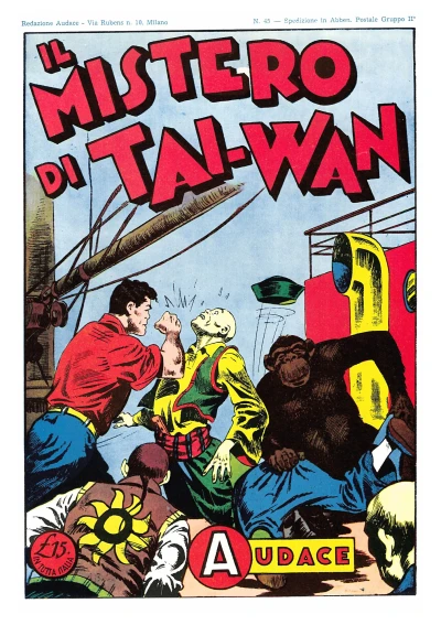 Cover of Il mistero di Tai-Wan; La venere indiana; Pompeo il re della prateria