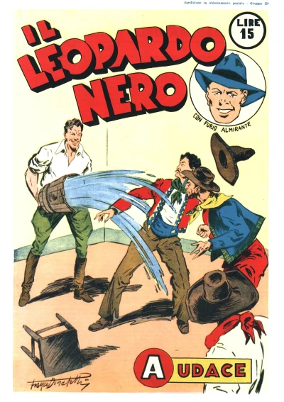 Cover of Il leopardo nero; Il professor Nocciuola e le sue meravigliose misture