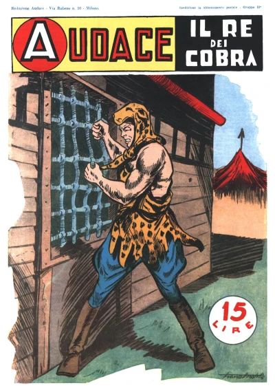 Cover of Il re dei cobra; La leggenda della lagrima di sangue