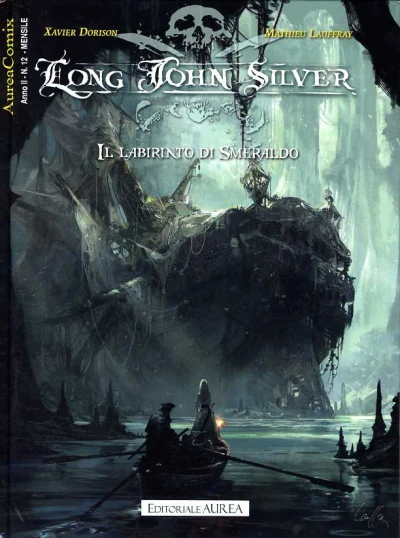 Cover of Long John Silver 3: Il labirinto di smeraldo