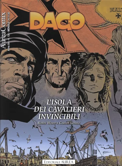Cover of Dago: L'isola dei cavalieri invincibili
