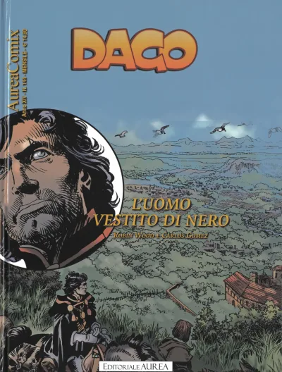 Cover of Dago: L'uomo vestito di nero