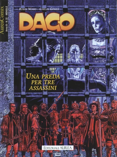 Cover of Dago 76: Una preda per tre assassini