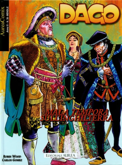 Cover of Dago 85: Mala tempora sull'Inghilterra