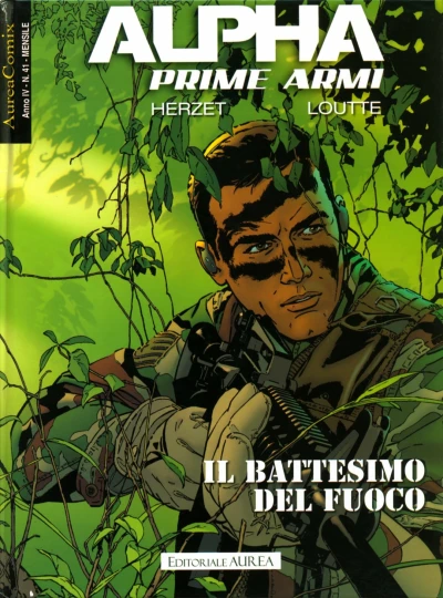 Cover of Alpha prime armi: Il battesimo del fuoco