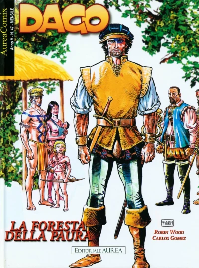 Cover of Dago 90: La foresta della paura