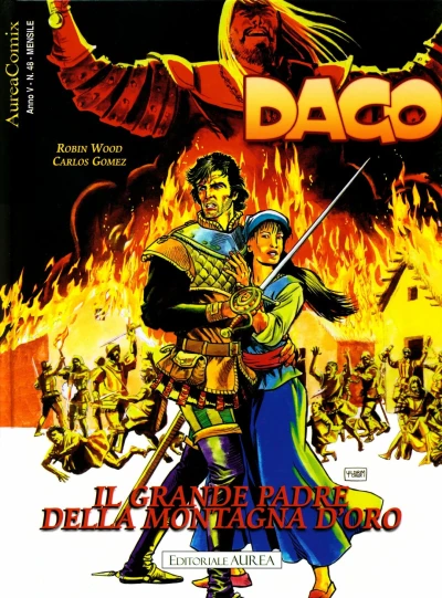 Cover of Dago 91: Il grande padre della montagna d'oro