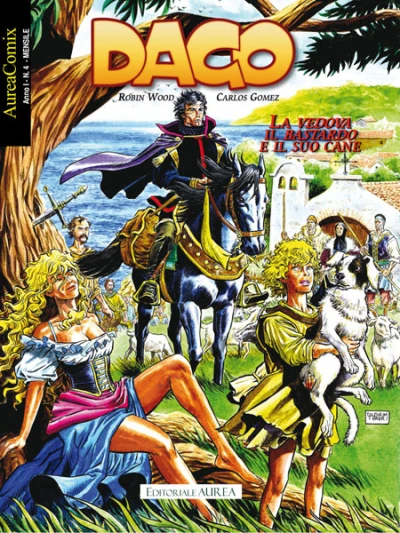 Cover of Dago 69: La vedova, il bastardo e il suo cane