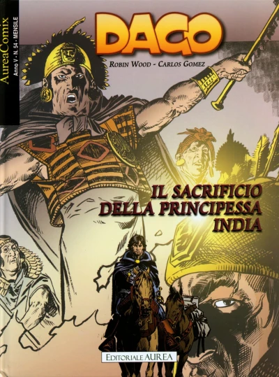 Cover of Dago 94: Il sacrificio della principessa India