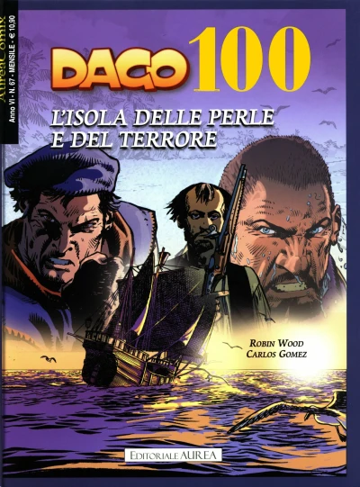 Cover of Dago 100: L'isola delle perle e del terrore
