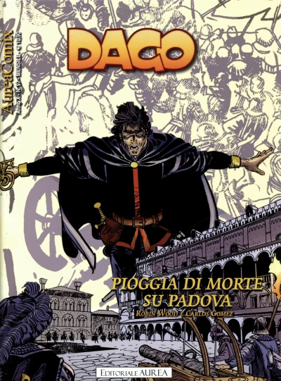 Cover of Dago 121: Pioggia di morte su Padova