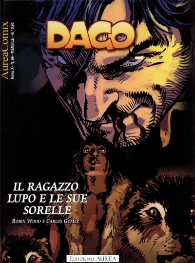 Cover of Dago 122: Il ragazzo lupo e le sue sorelle