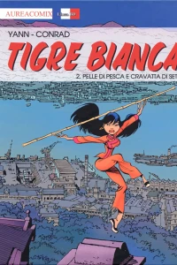 Tigre Bianca 2: Pelle di pesca e cravatta di seta