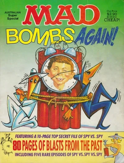 Cover of Mad Bombs Again!