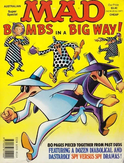 Cover of Mad Bombs in a Big Way!