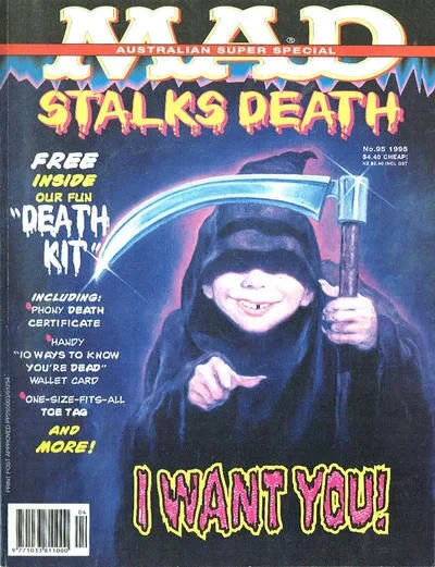 Cover of Mad Stalks Death